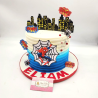 Pastel Infantil 4896  Spider Man
